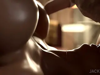 Mischievous mamacita heats up the night with Jackerman, their desires merging in a steamy rendezvous filled with passionate kisses and playful exploration. This is one night they won't forget.