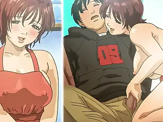 Hentai-heiße Stiefmutter verführt ihren jugendlichen Stiefsohn in unzensierter Sünde – ihre verbotenen Gelüste brechen endlich aus. Die Animation lässt alle Scham hinter sich und zeigt nur pure Leidenschaft.