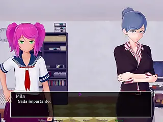 Episod Game Hentai ini, dengan sari kata dalam bahasa Portugis, memberikan twist pedas dalam fantasi anda. Visualnya kuat dan aksinya panas!