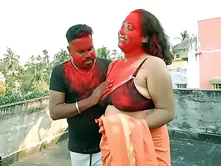 A lucky Tamil boy plunges into hardcore escapades with a Milf Bhabhi in a steamy threesome that ignites fiery cravings, the heavy rhythm of bodies colliding like thunder in a storm. Sweat glistens under dim lights as eager hands explore every curve, turning ordinary moments into a blaze of unbridled lust that pulses through the air. Whispers of delight cut through the intensity, leaving hearts racing in a tangle of shared release.