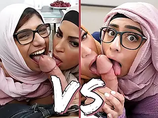 Mia Khalifa vs. Violet Myers adalah pertarungan epik, dan kamu yang memutuskan siapa yang terbaik, di setiap gerakan. Energi liar, gairah murni, akan membuatmu sesak nafas.