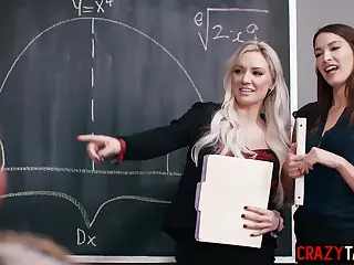 Horny teacher seduces naughty colleague after his classroom masturbation, their secret desires finally bubbling to the surface. The sound of a zipper unzipping and a desk banging on the wall!